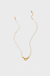 Gold Harris Reed in Good Hands Pearl Pendant Necklace