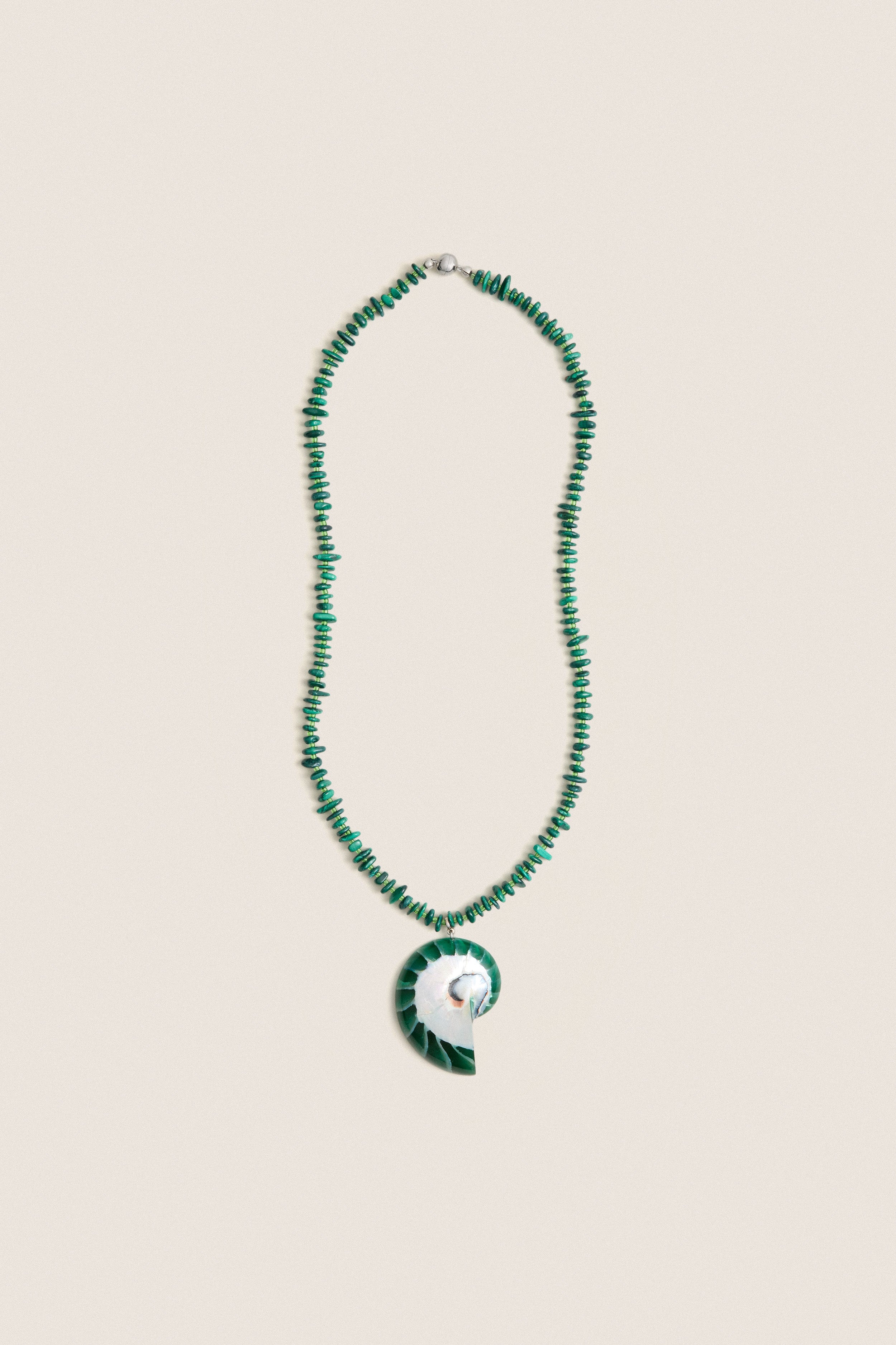 Green Tortugas Necklace