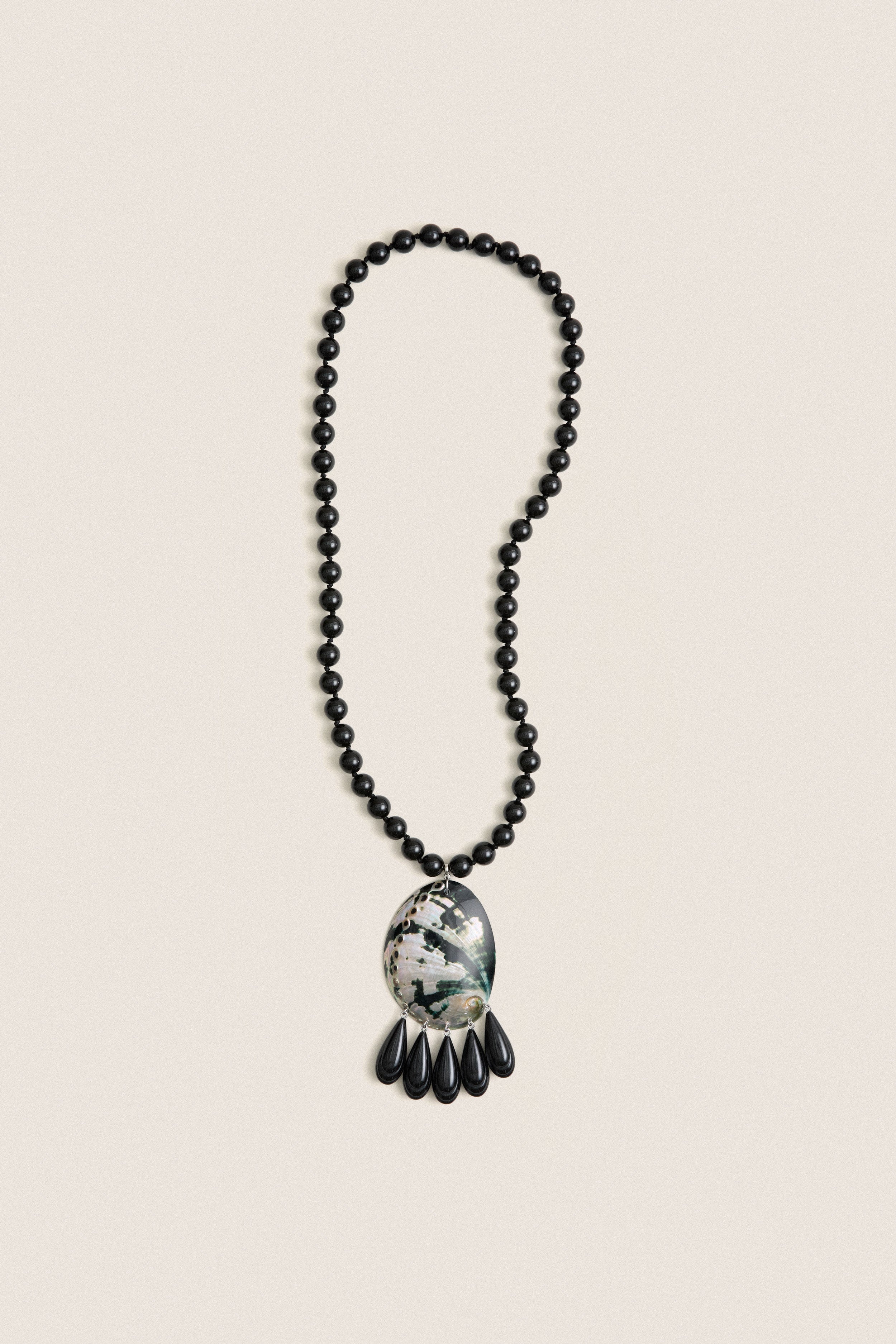 Black Helix Necklace