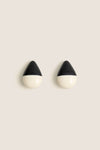 Black and White Opus Earrings