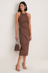 Brown Spira Earrings