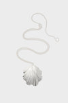 Silver Coquille Necklace