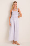 Navy and White Analiese Nap Dress