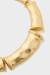 Gold Bamboo Arles Collar Necklace