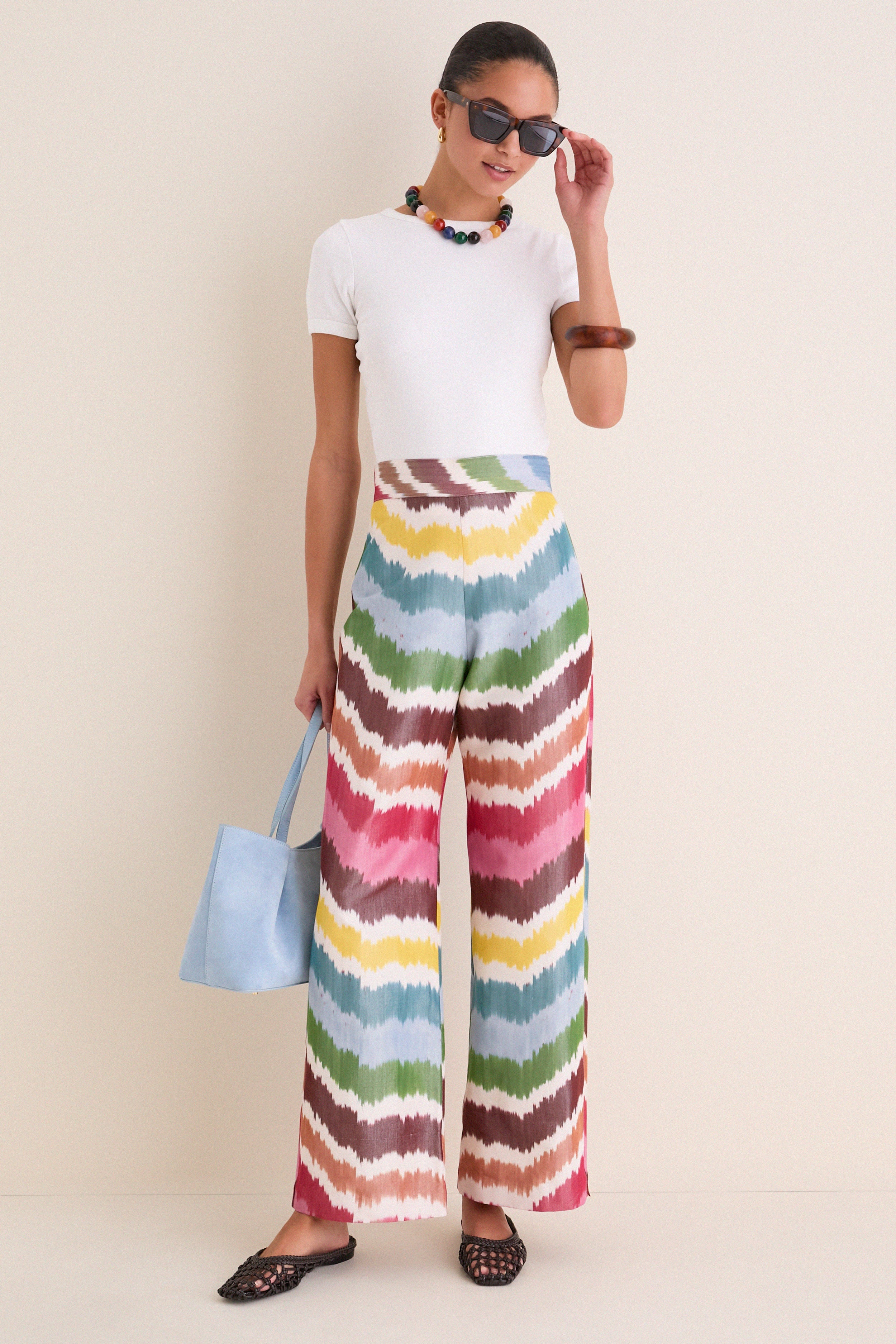 Rainbow Trousers | De Castro