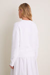 White Multi Bear Crew Neck Sweater