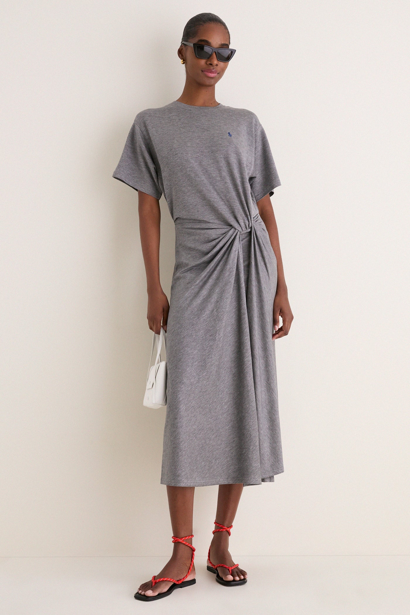 Polo Ralph Lauren Short Sleeve T-Shirt Dress in Grey - Size L Polo Ralph Lauren Short Sleeve T-Shirt Dress in Grey - Size L
