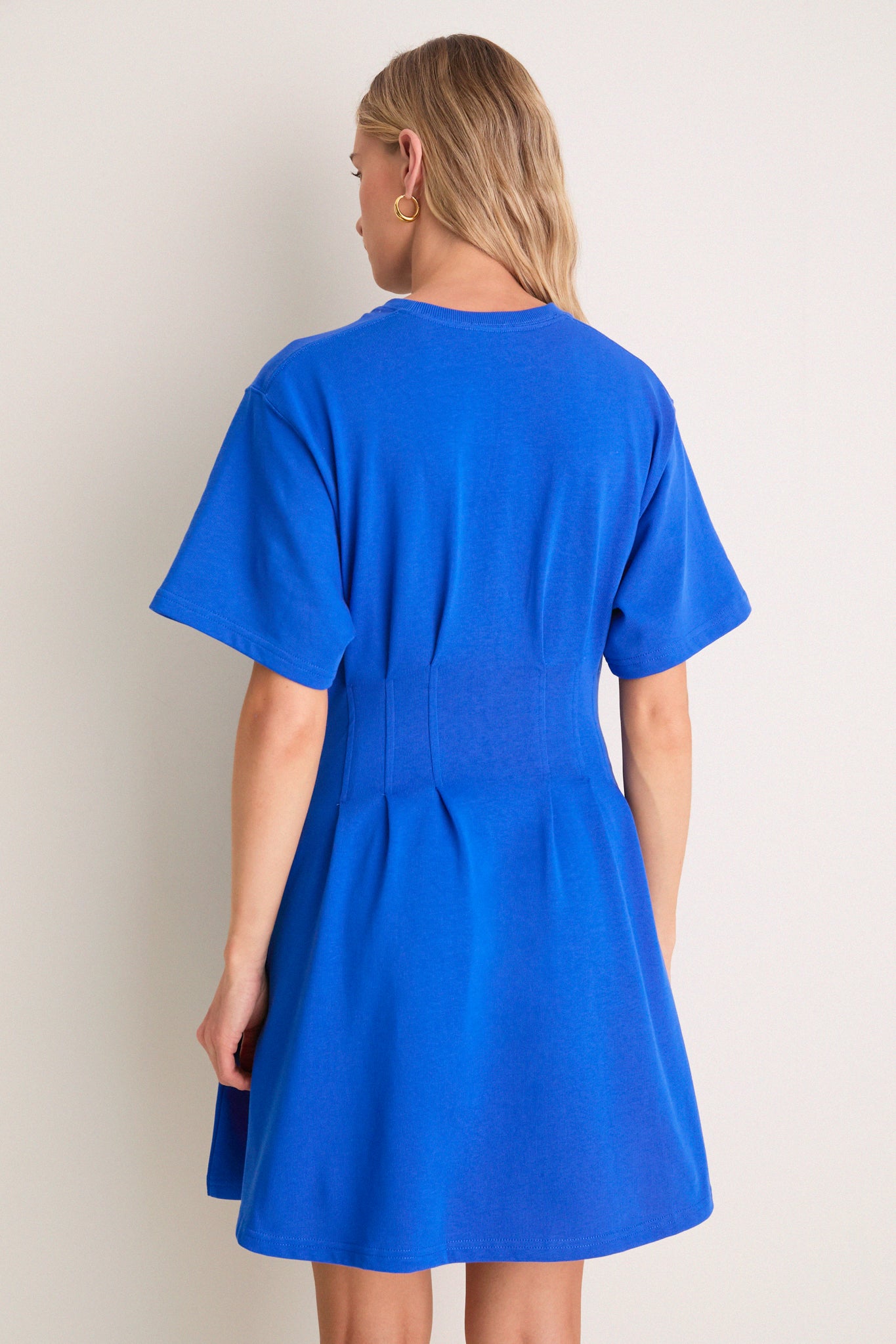 Gala Blue Knit Crew Neck Short Sleeve Dress | Polo Ralph Lauren Gala Blue Knit Crew Neck Short Sleeve Dress | Polo Ralph Lauren