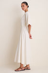 Buttercream Jersey Lisette Midi Dress