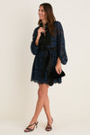Navy Lace Calliope Mini Dress