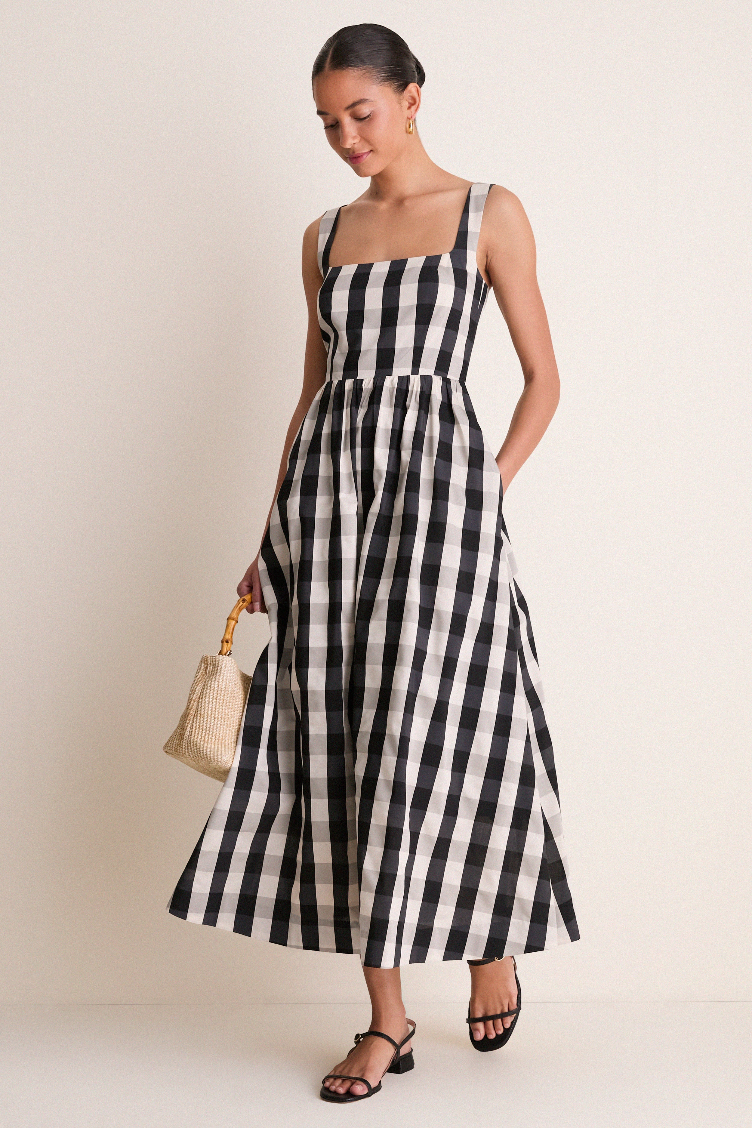 Midnight Check Esme Dress | Tuckernuck