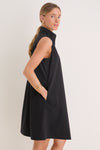 Black Sleeveless Charlie Dress