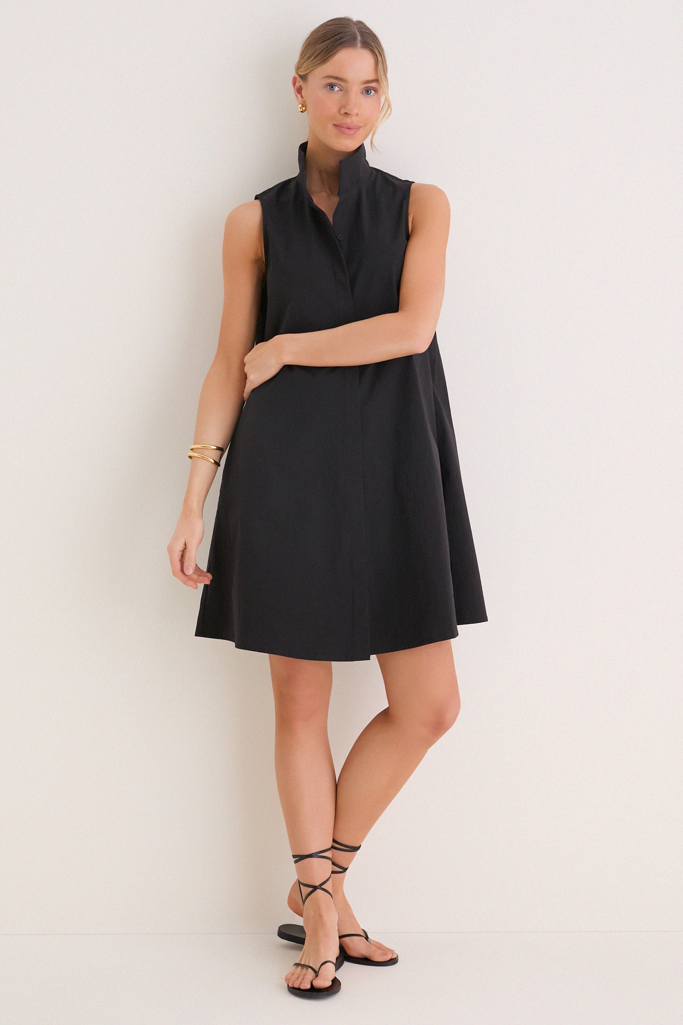 Tuckernuck Black Sleeveless Charlie Dress Black / S