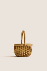 Gold Basket Place Card Holders Set of 4