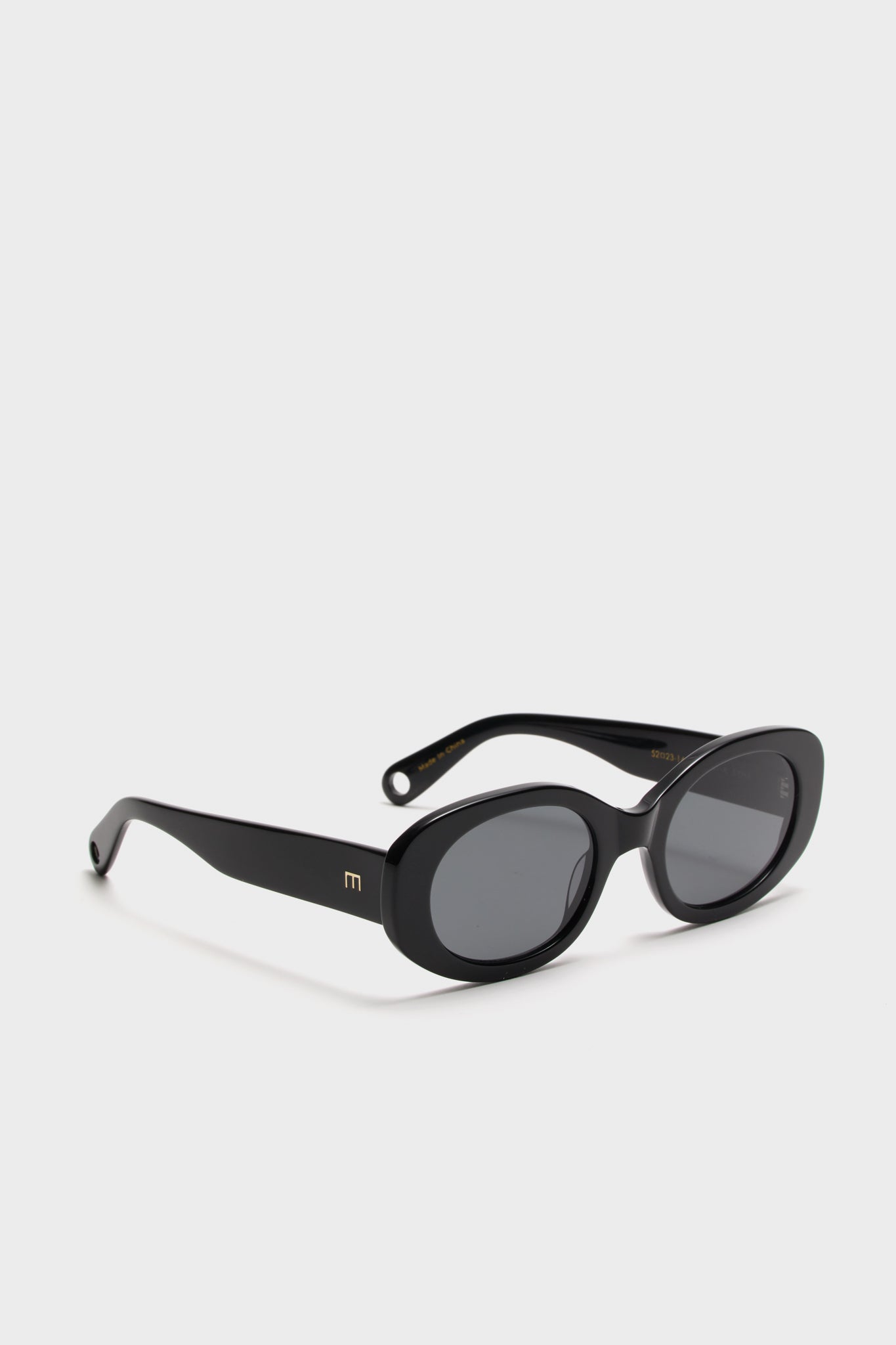 Gloss Black Lyna Sunglasses | Elisa Johnson