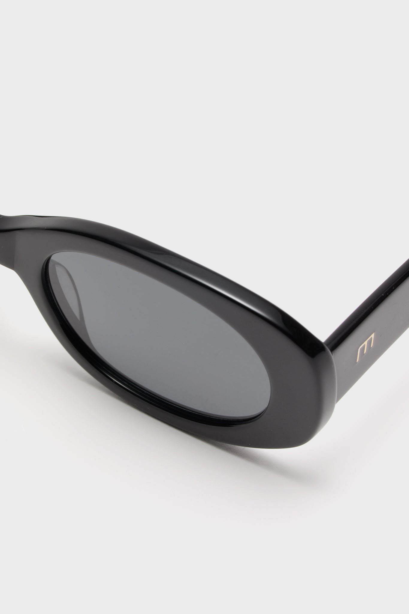 Gloss Black Lyna Sunglasses | Elisa Johnson