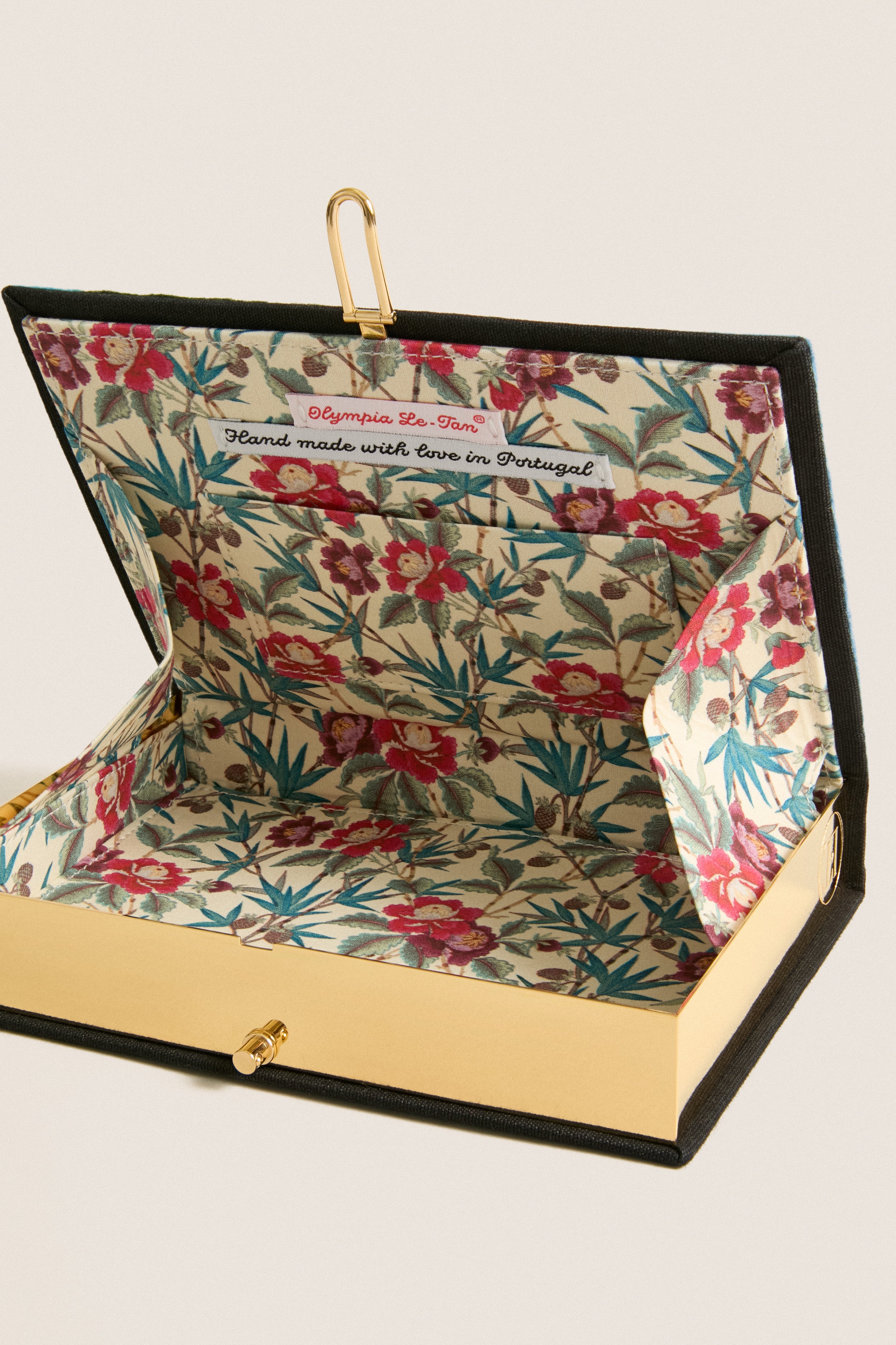 Black New York City Book Clutch | Olympia Le-Tan