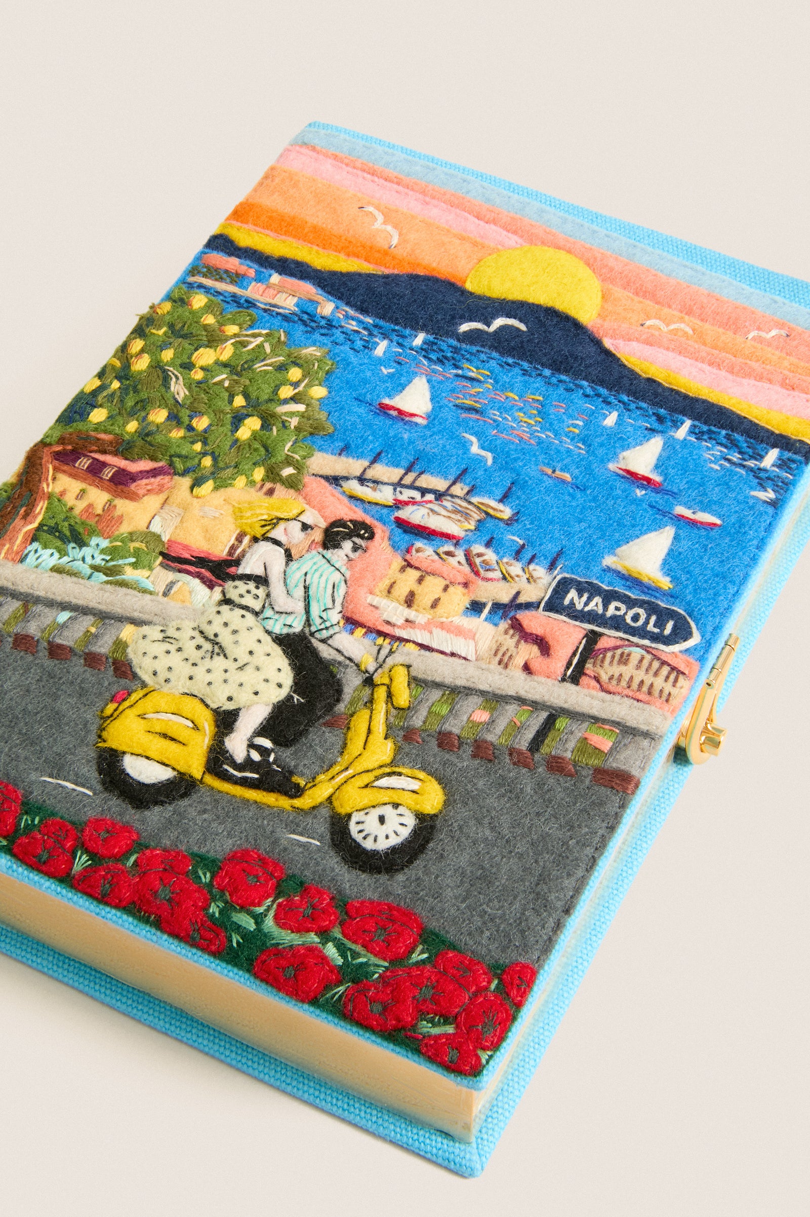 Napoli Book Clutch
