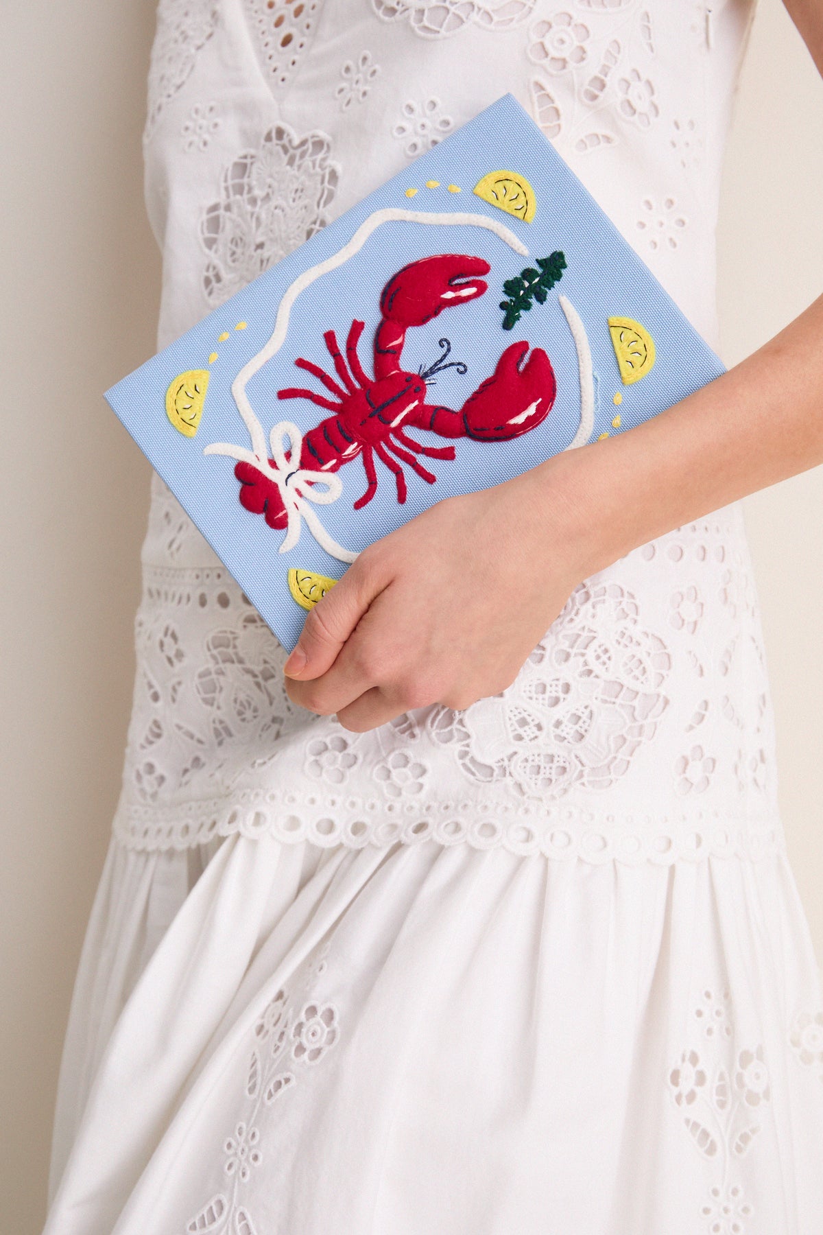 Lobster Book Clutch