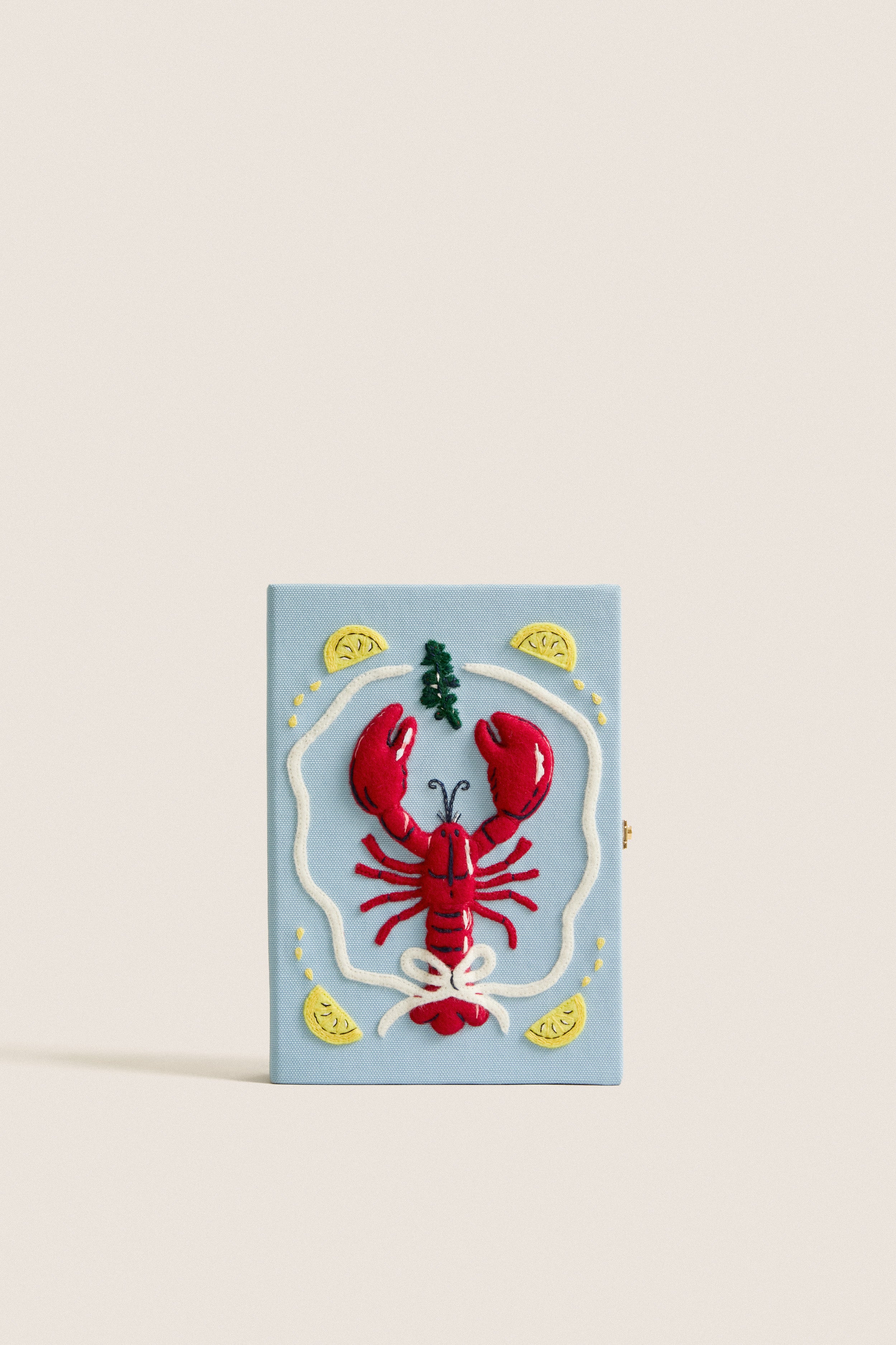 Lobster Book Clutch
