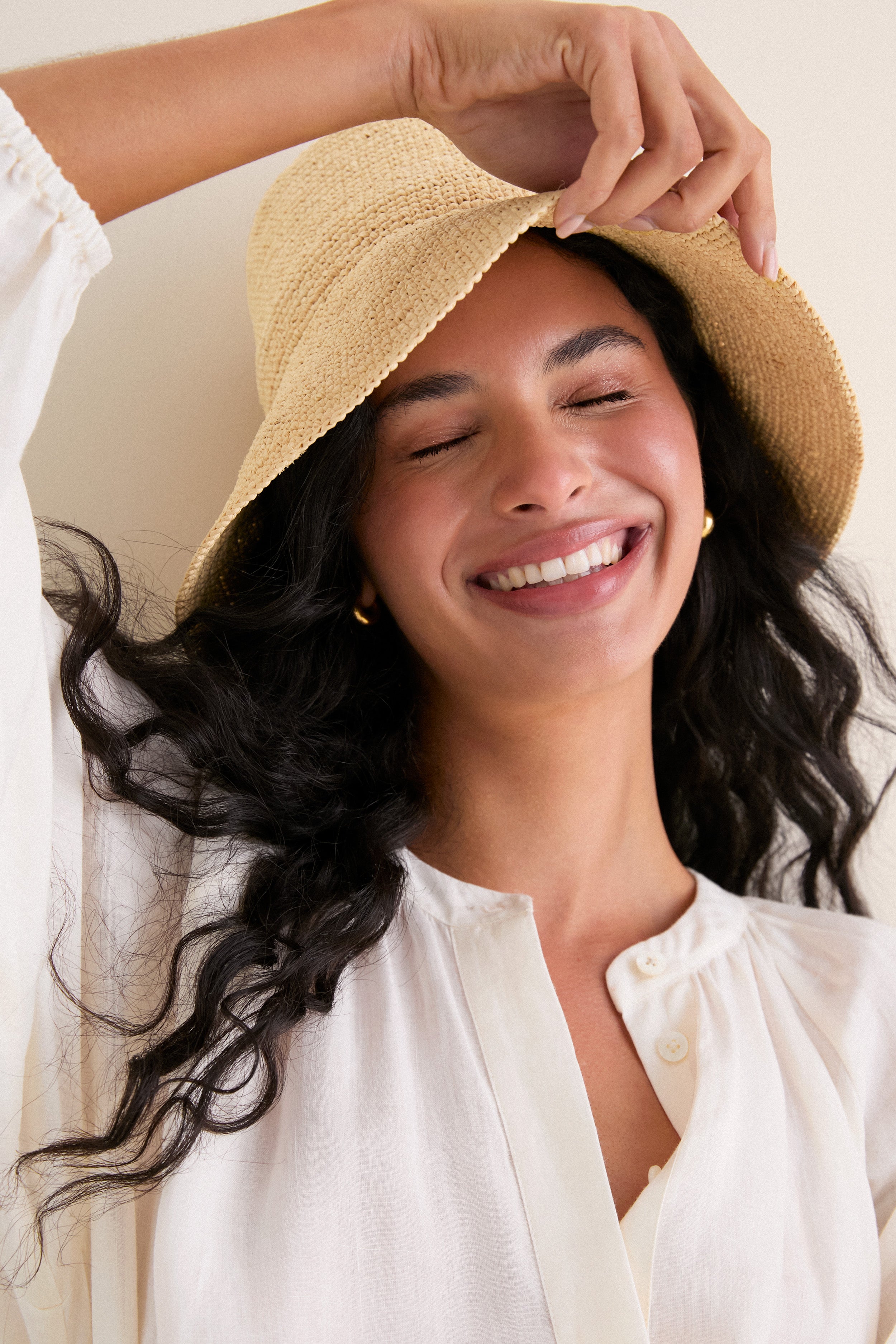 Natural Felix Hat | Janessa Leone