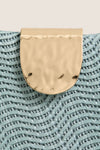 Blue Lindy Woven Clutch