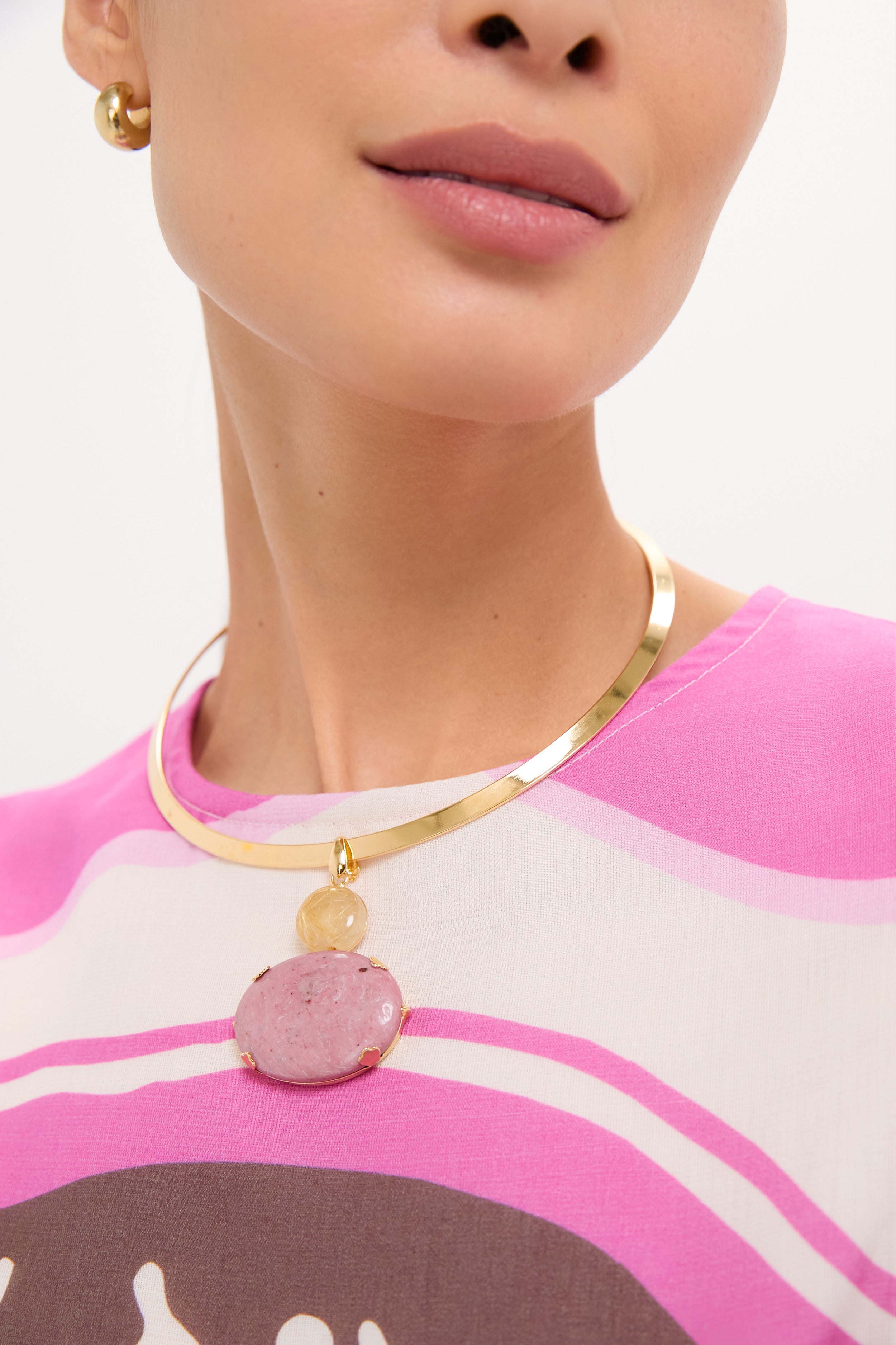 Rhodonite Zaria Necklace
