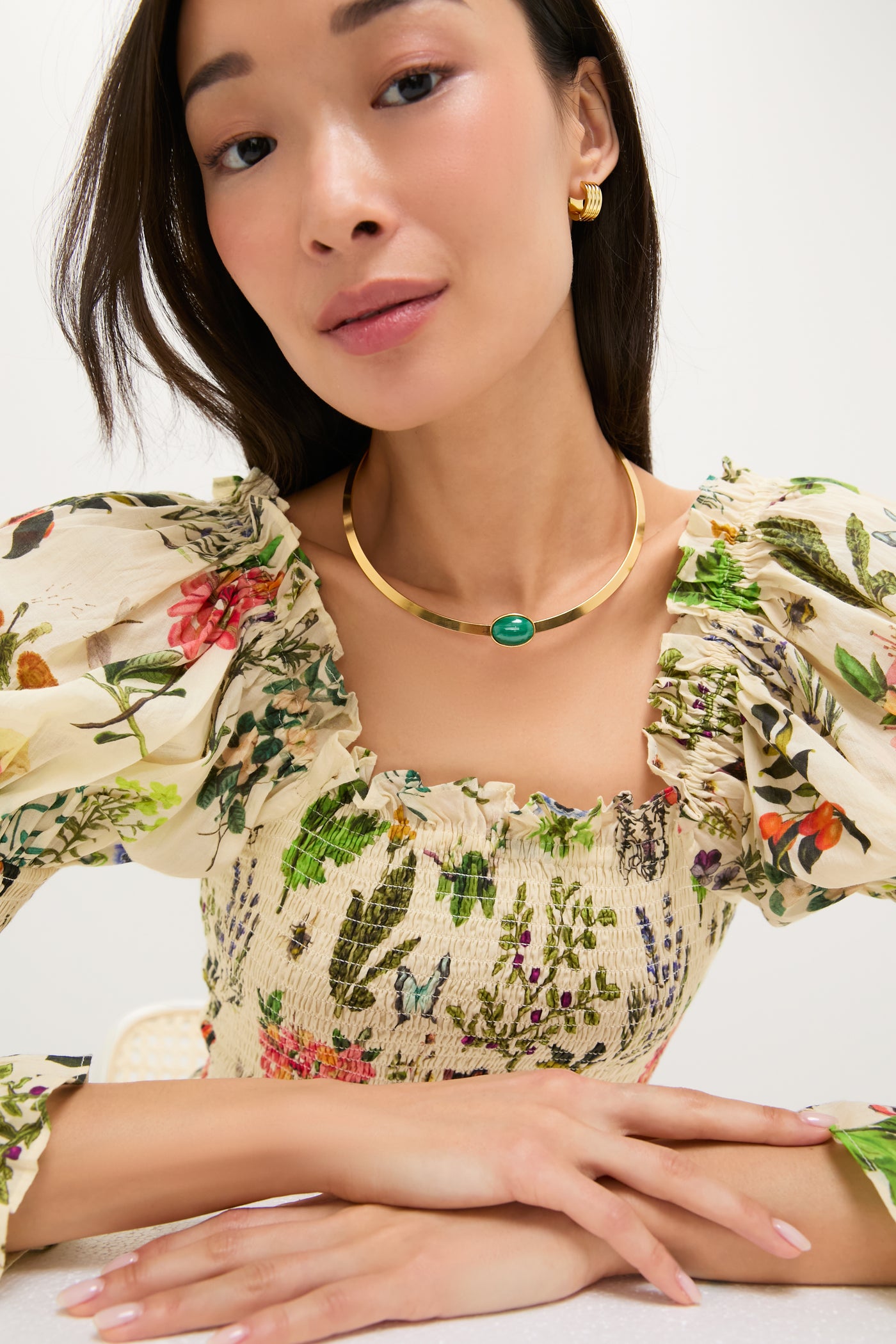 Malachite Elaine Collar
