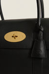 Black Small Classic Grain Bayswater Bag
