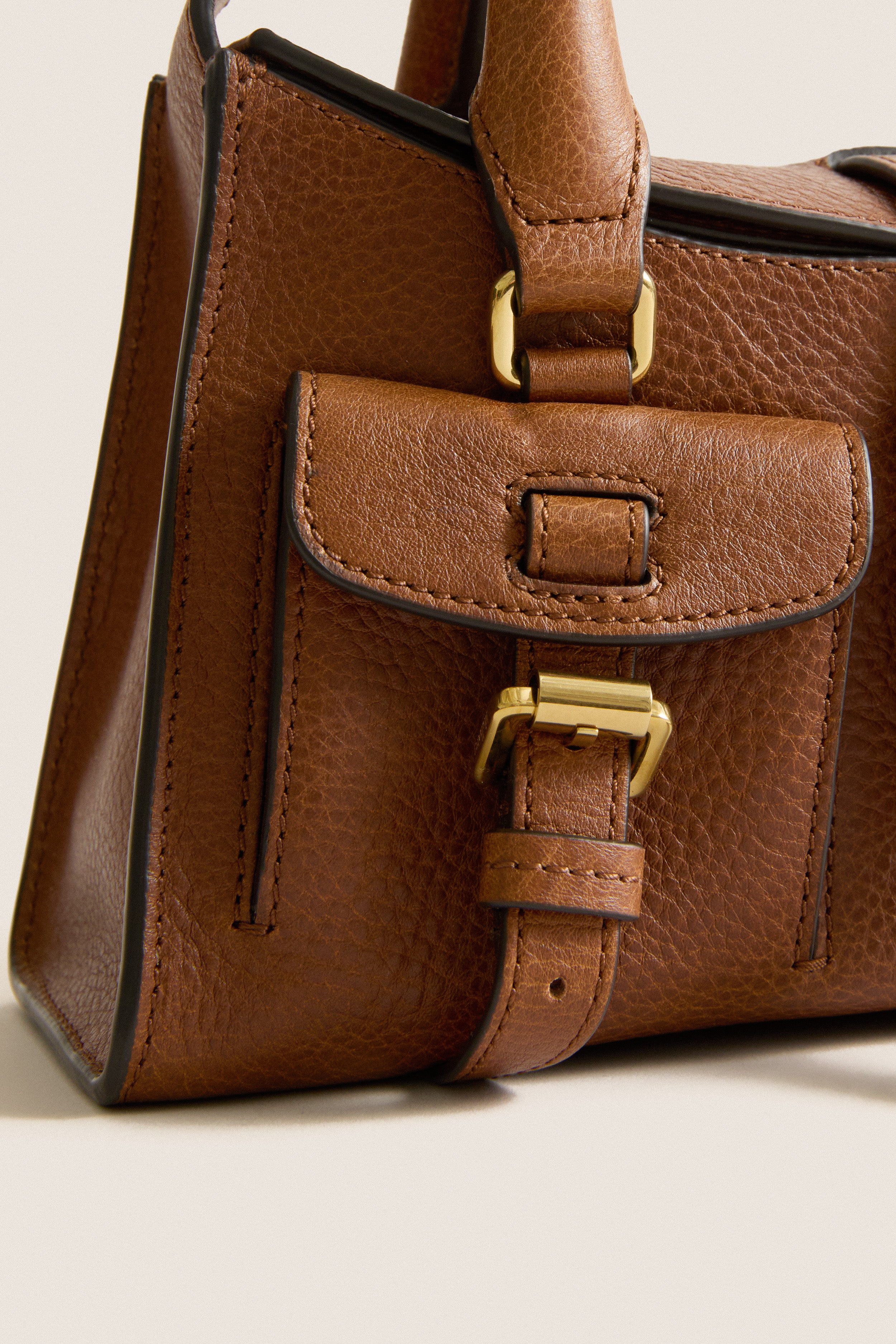Oak Mini Roxanne Heritage Bag | Mulberry