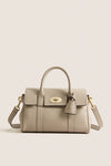 Cashmere Taupe Small Bayswater Satchel