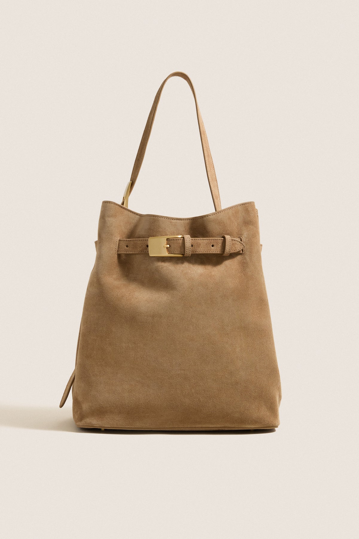 Tan Suede Belt Bag