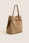 Tan Suede Belt Bag