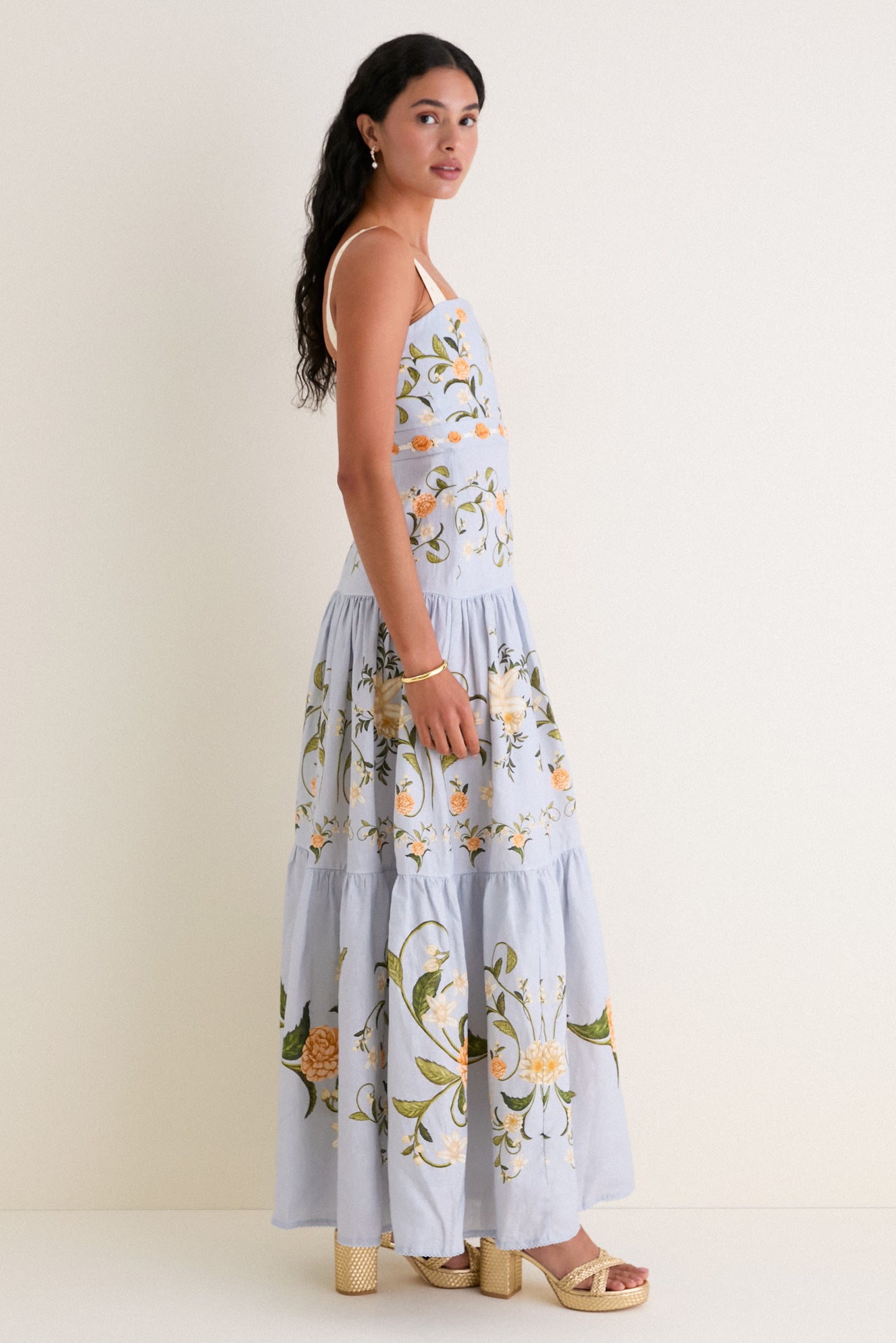 agua bendita malay ventura maxi dress AGUA BENDITA Malay Ventura Dress 15425 Via Rodeo