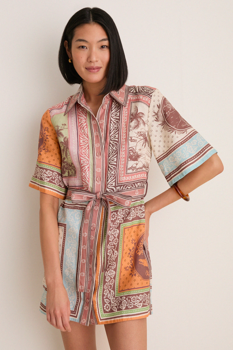 Multi Alberta Mini Dress