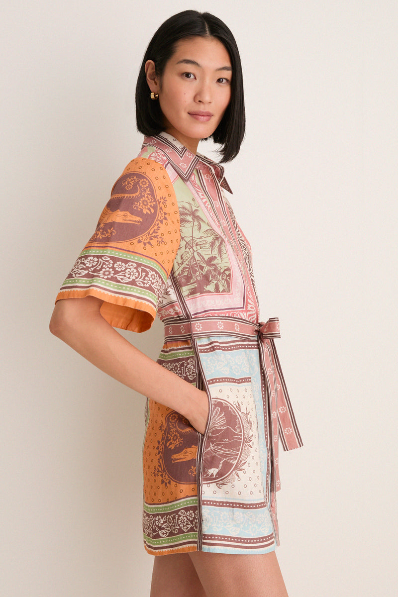 Multi Alberta Mini Dress