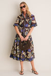 Chocolate Jasper Shirtdress