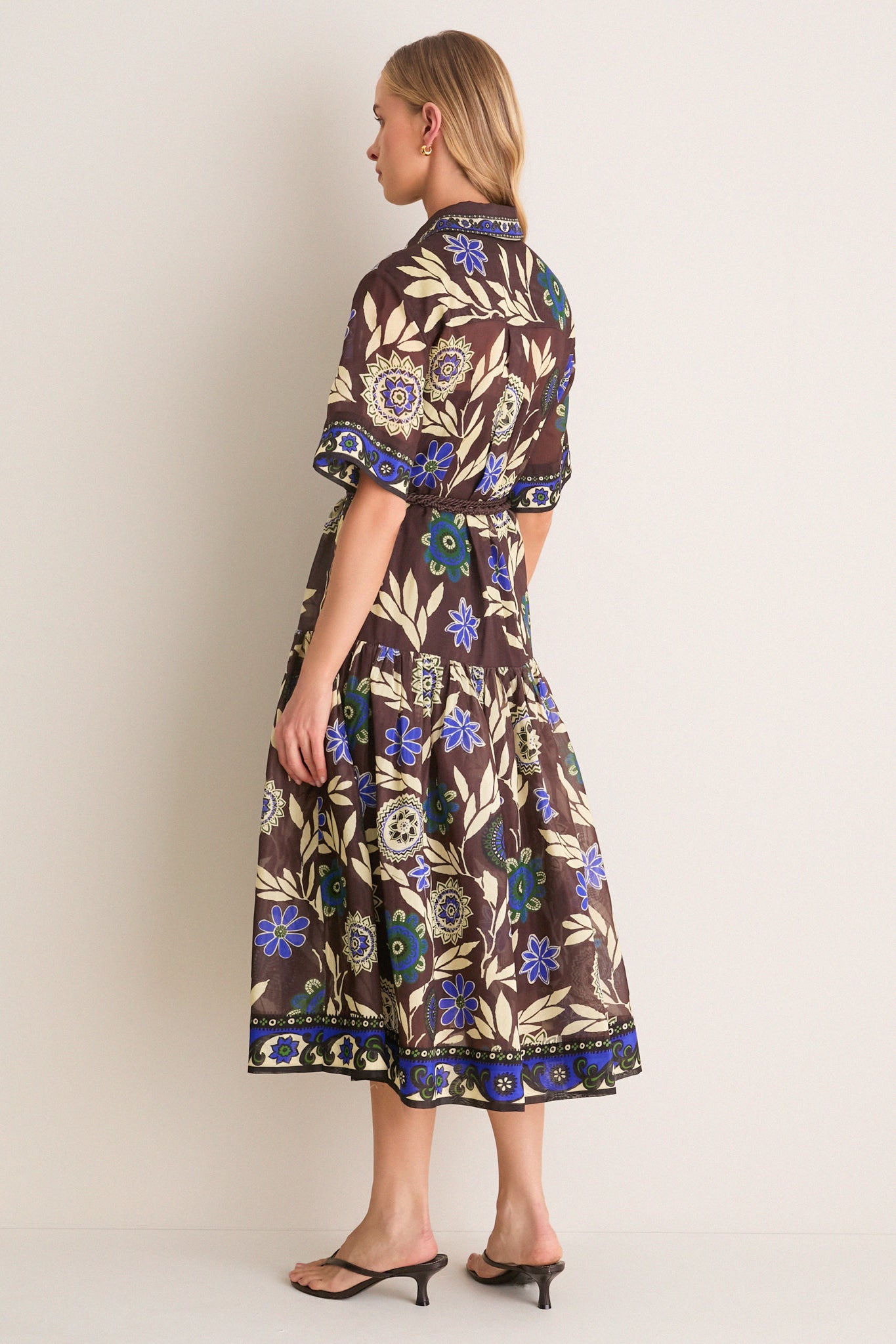 Chocolate Jasper Shirtdress