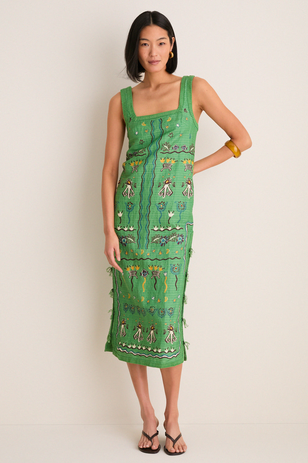 Multi Sun Dancer Midi Dress | Alemais Multi Sun Dancer Midi Dress | Alemais