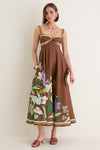 Chocolate Alfie Twist Sundress