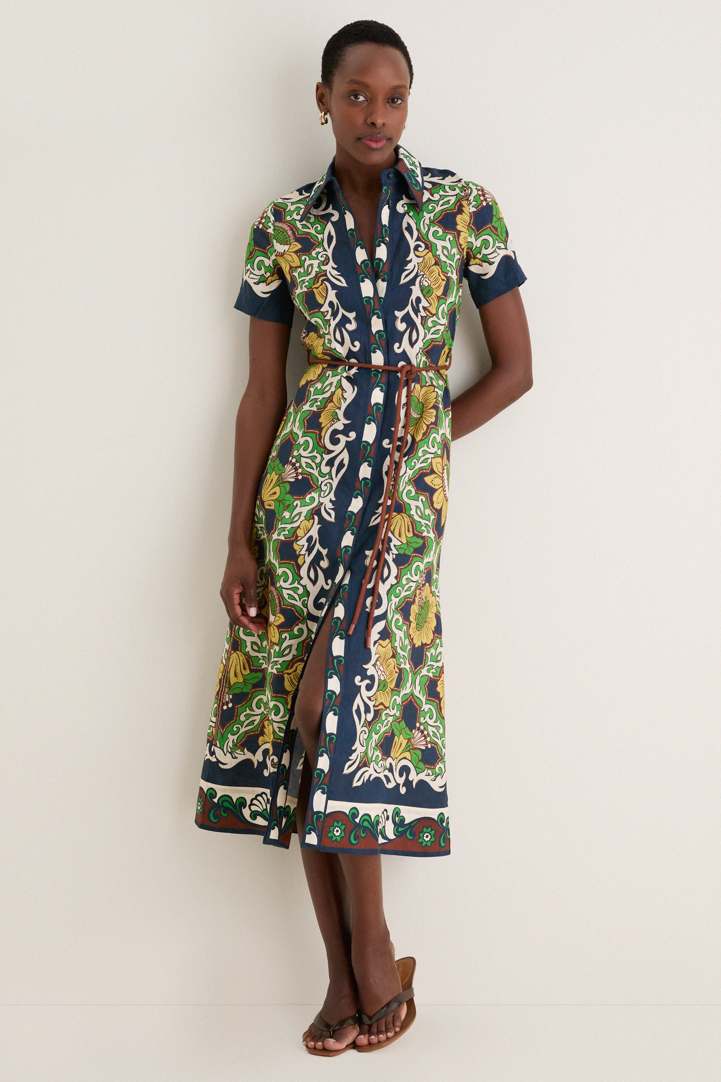 ワンピース Apolina Mara Shirtdress 2-3y 美品】Apolina ワンピース Mara Shirtdress 5-7y - メルカリ