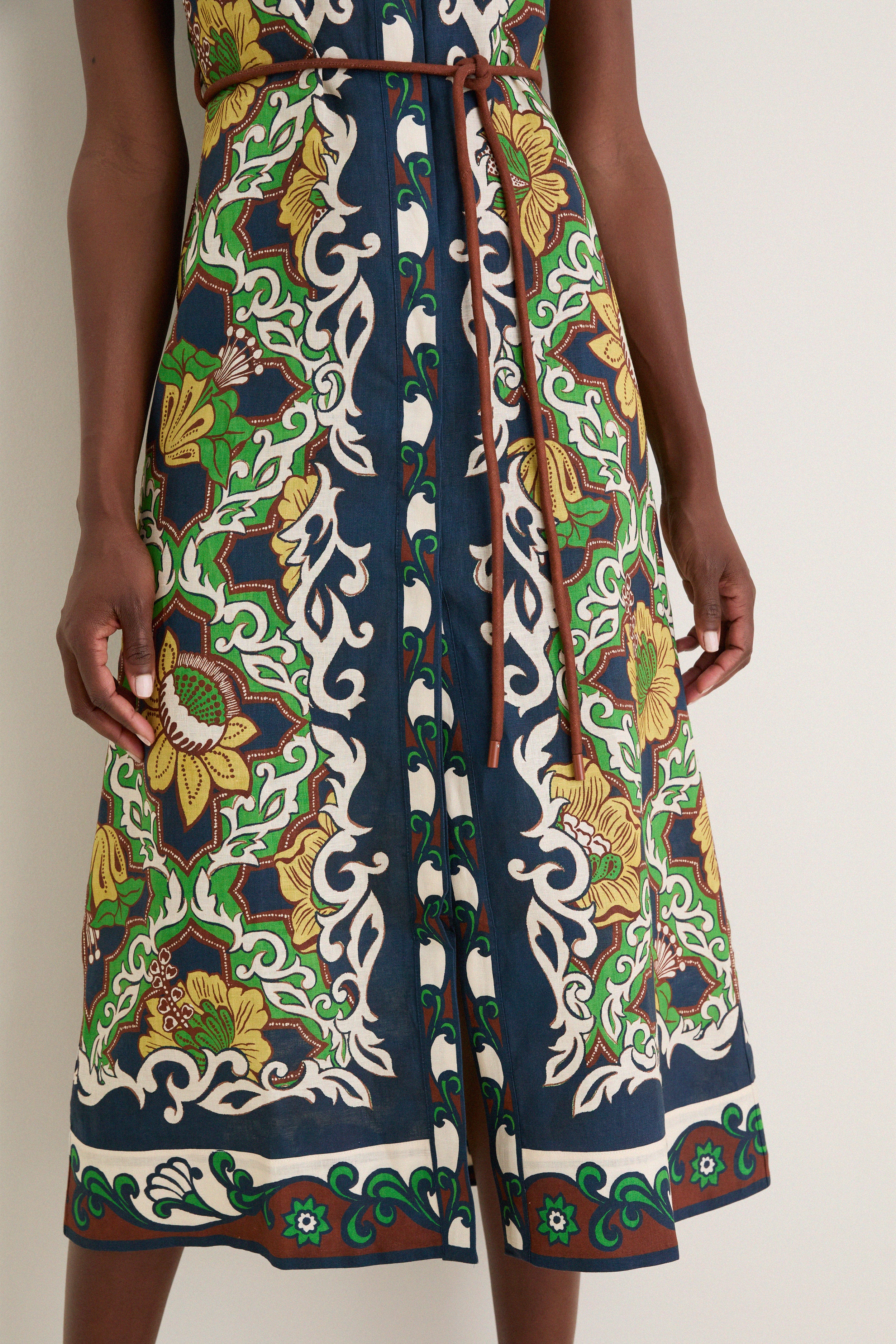 Multi Liana Shirtdress | Alemais