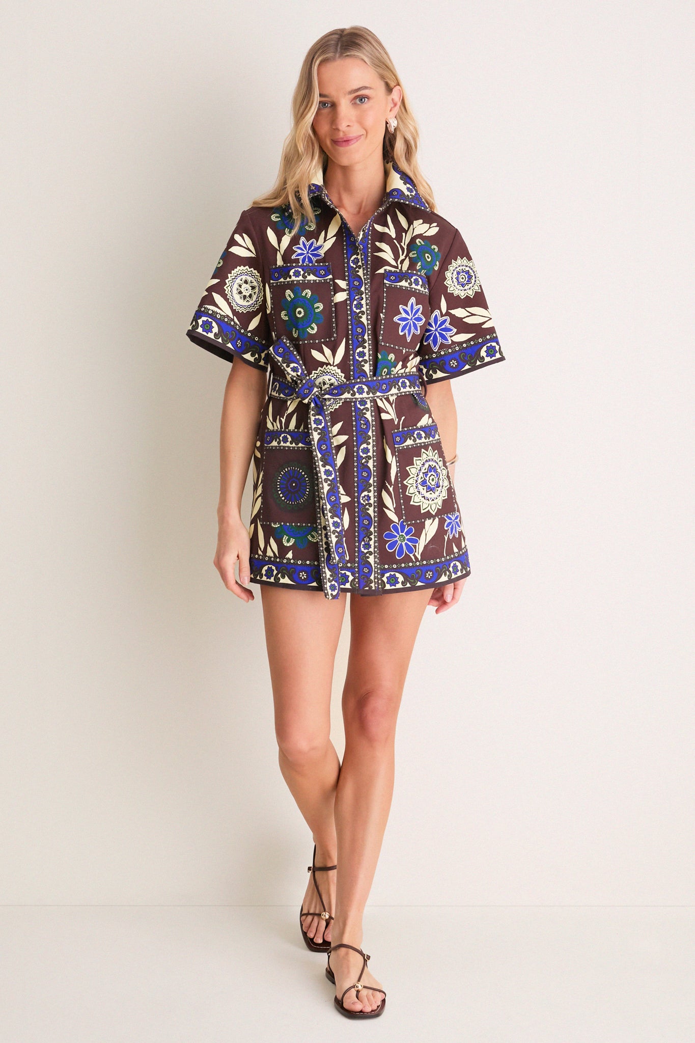 Chocolate Jasper Mini Dress