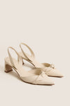 Eggshell Clarita Arch 60 Heels