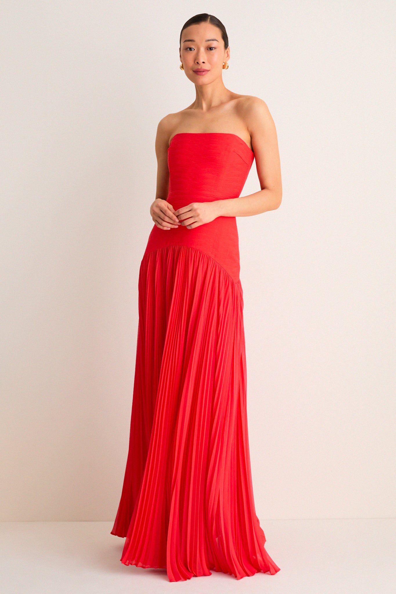 alexis sunniva strapless drop waist dress A4260415 Red Sunniva Dress | ALEXIS