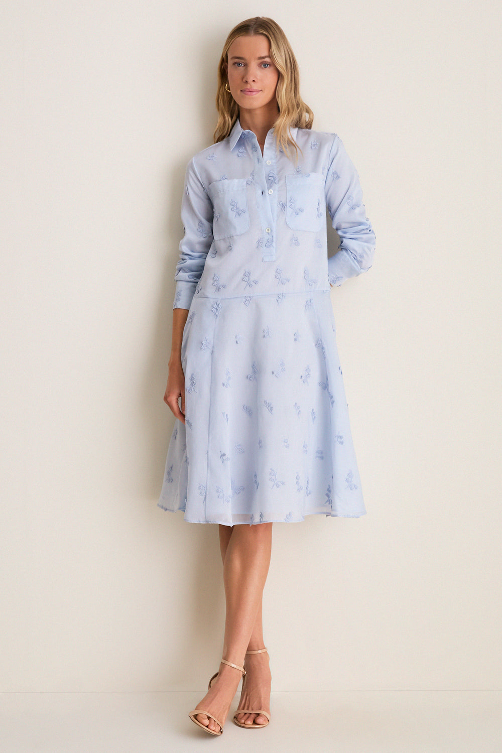 Carmel Dress in Glacial Blue | Altuzarra Carmel Dress in Glacial Blue | Altuzarra