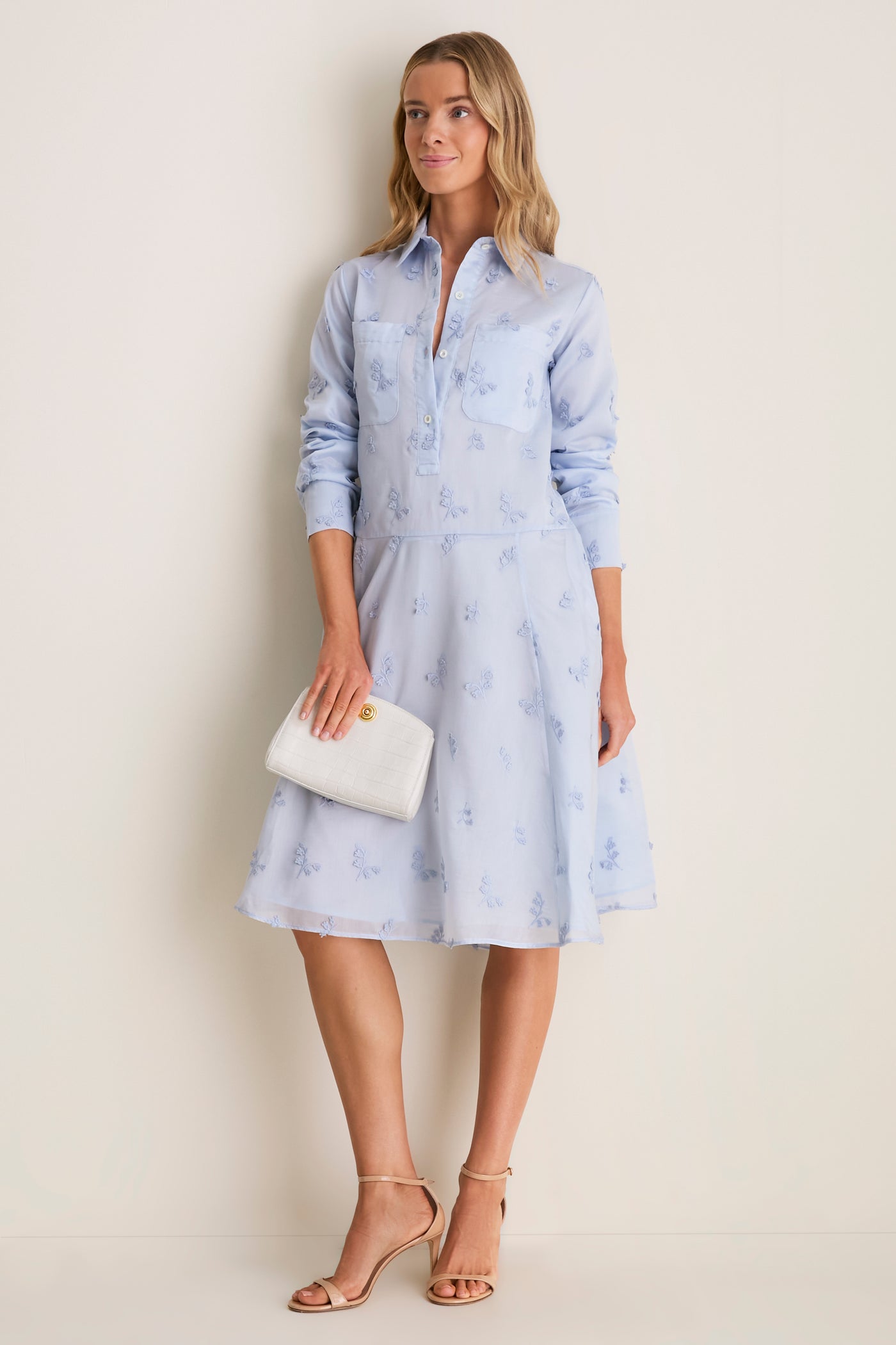 Carmel Dress in Glacial Blue | Altuzarra Carmel Dress in Glacial Blue | Altuzarra