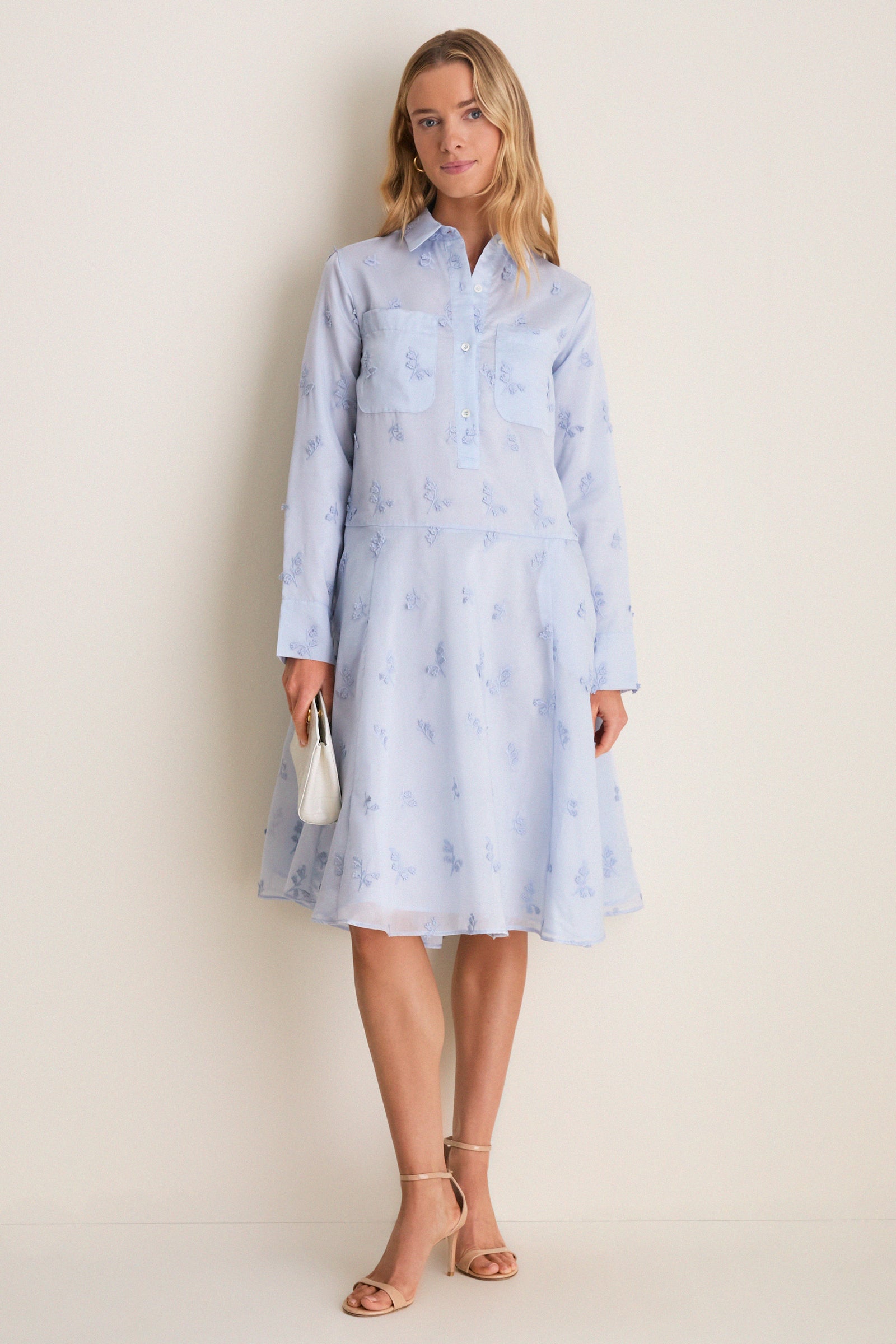 Glacial Blue Carmel Dress