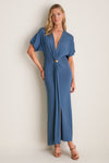 Ash Blue Rena Midi Dress
