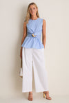 Optic White Wilson Pants
